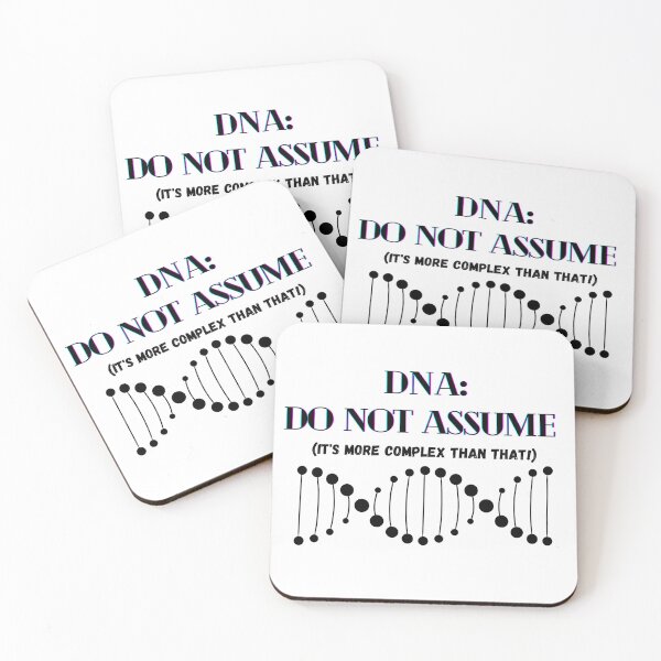 Item preview, DNA Do Not Assume Science Humor Design designed and sold by NYKHJ.