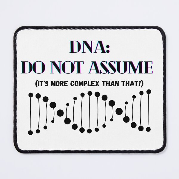 Item preview, DNA Do Not Assume Science Humor Design designed and sold by NYKHJ.