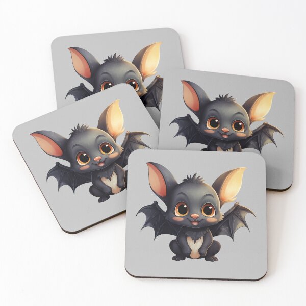 Item preview, Cute Black Bat designed and sold by NettiesWallArt.