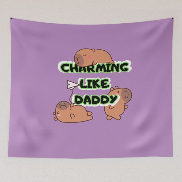 Item preview, Charming Like Daddy designed and sold by Golden_Glory_Design.
