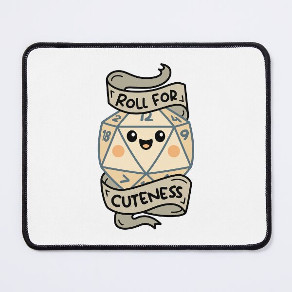Item preview, Twenty - Roll for cuteness designed and sold by BeaversCave.