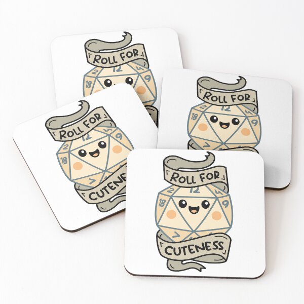 Item preview, Twenty - Roll for cuteness designed and sold by BeaversCave.