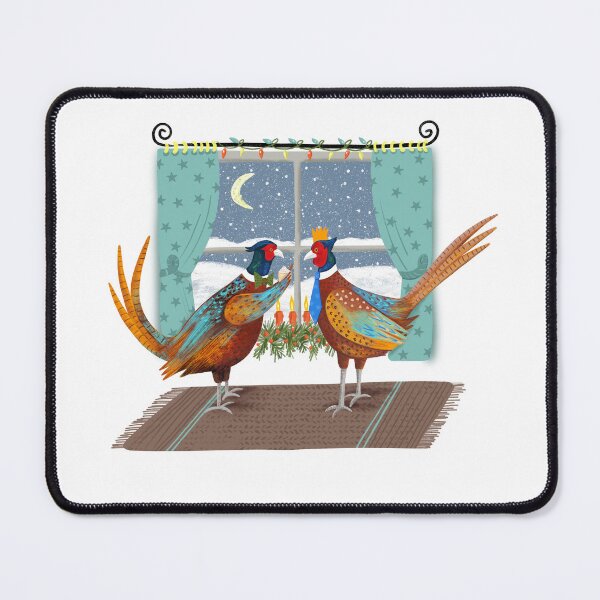 Item preview, Christmas Party Pheasants designed and sold by SarahWhittle.