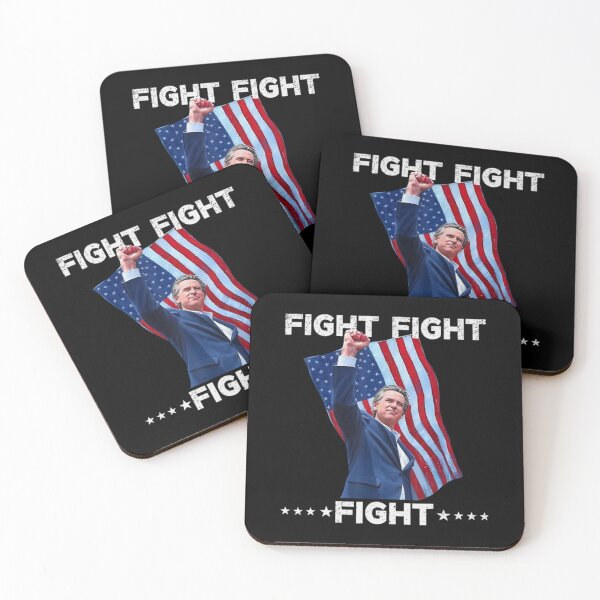 Item preview, Gavin Newsom Fight Fight Fight - gavin newsom designed and sold by hasungqy.