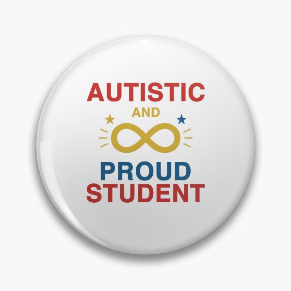 Item preview, Autistic and Proud Student - Autism Pride Identity  designed and sold by Feline Rockstars.