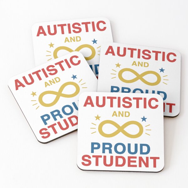 Item preview, Autistic and Proud Student - Autism Pride Identity  designed and sold by Feline Rockstars.