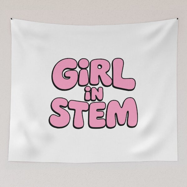 Item preview, Girl ln Stem! Pink Chemistry Girlie designed and sold by PMCreative.