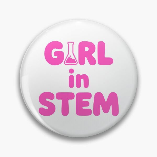 Item preview, Girl ln Stem! Pink Chemistry Girl designed and sold by PMCreative.