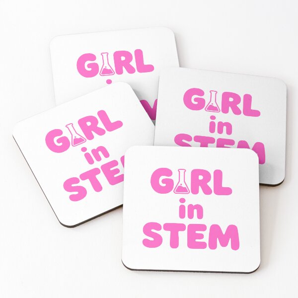 Item preview, Girl ln Stem! Pink Chemistry Girl designed and sold by PMCreative.