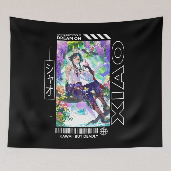 Item preview, Xiao - Genshin Impact designed and sold by AllanBealy.