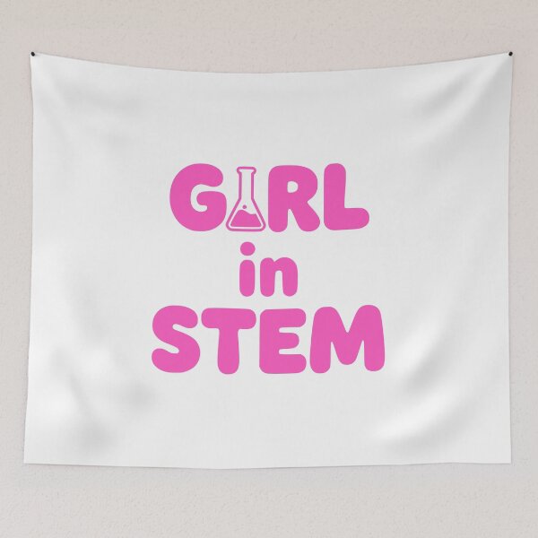 Item preview, Girl ln Stem! Pink Chemistry Girl designed and sold by PMCreative.