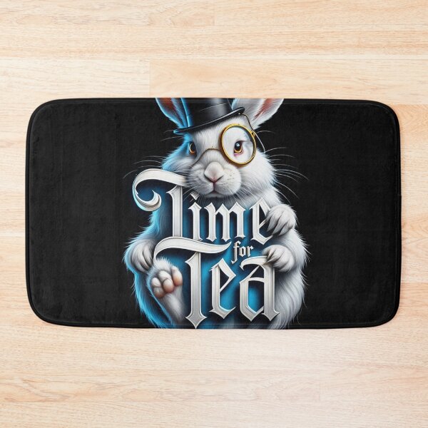 Item preview, Time for Tea - White rabbit design designed and sold by Vintage Designs +.