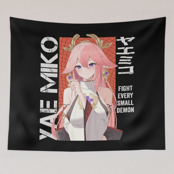 Item preview, Yae Miko - Genshin Impact designed and sold by AllanBealy.