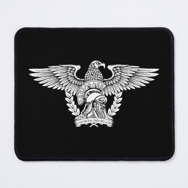 Item preview, Roman Legionary Eagle | Si Vis Pacem Para Bellum Motto (White Version) designed and sold by The Abstract Vision.