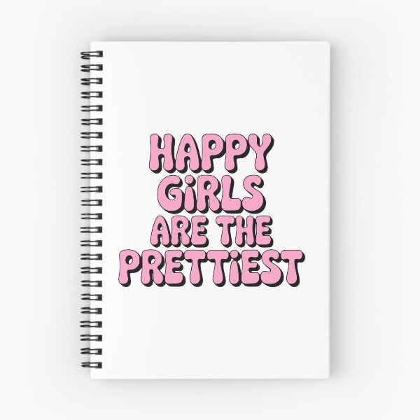 Item preview, Happy Girls Are The Prettiest! Pink Girlie designed and sold by PMCreative.