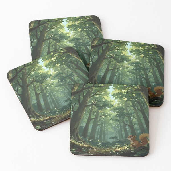Item preview, Little Squirrel’s First Glimpse of the Forest designed and sold by DreamistStore.