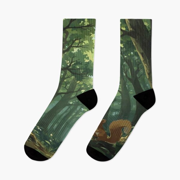 Item preview, Little Squirrel’s First Glimpse of the Forest designed and sold by DreamistStore.