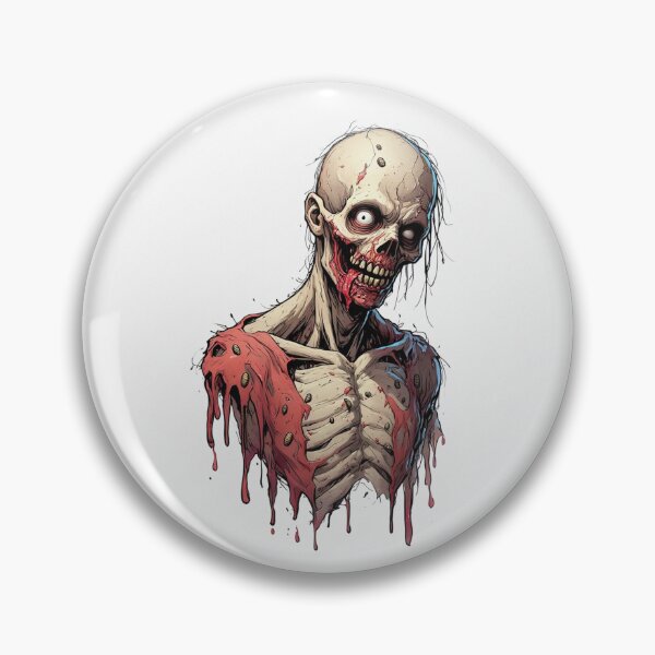 Item preview,  Creepy Zombie Horror head design designed and sold by Vintage Designs +.
