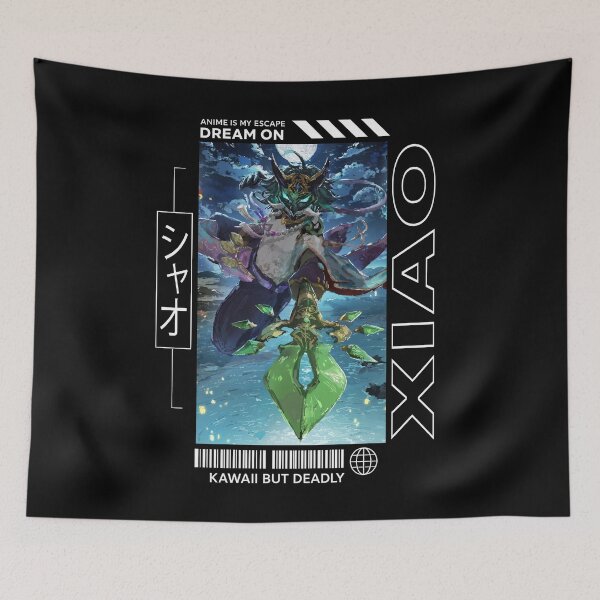 Item preview, Xiao - Genshin Impact designed and sold by AllanBealy.