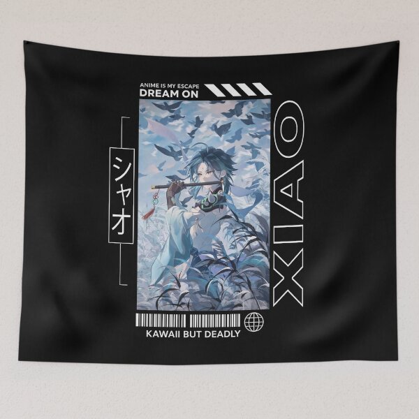Item preview, Xiao - Genshin Impact designed and sold by AllanBealy.