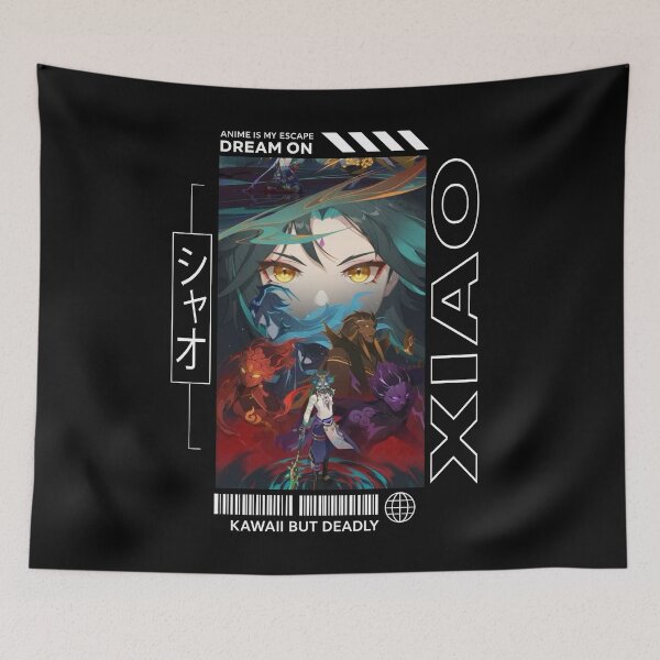 Item preview, Xiao - Genshin Impact designed and sold by AllanBealy.