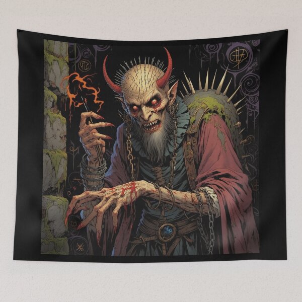 Item preview, Demonic form entering your bedroom designed and sold by Vintage Designs +.