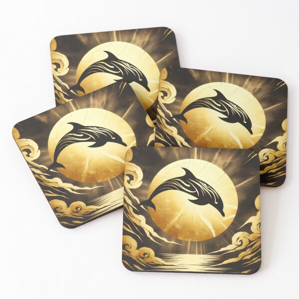 Item preview, Charcoal Dolphin, Ai Generated Art  designed and sold by ACC .