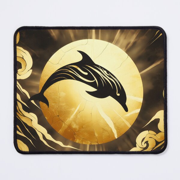 Item preview, Charcoal Dolphin, Ai Generated Art designed and sold by ACC .