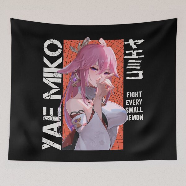 Item preview, Yae Miko - Genshin Impact designed and sold by AllanBealy.