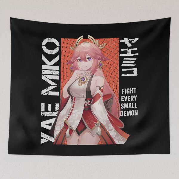 Item preview, Yae Miko - Genshin Impact designed and sold by AllanBealy.