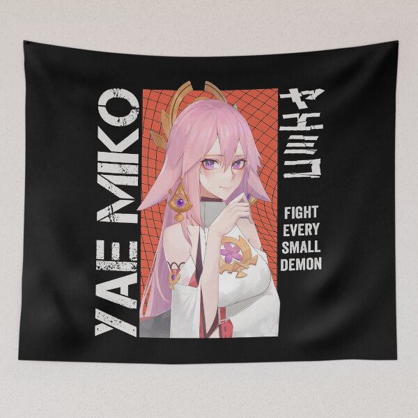 Item preview, Yae Miko - Genshin Impact designed and sold by AllanBealy.