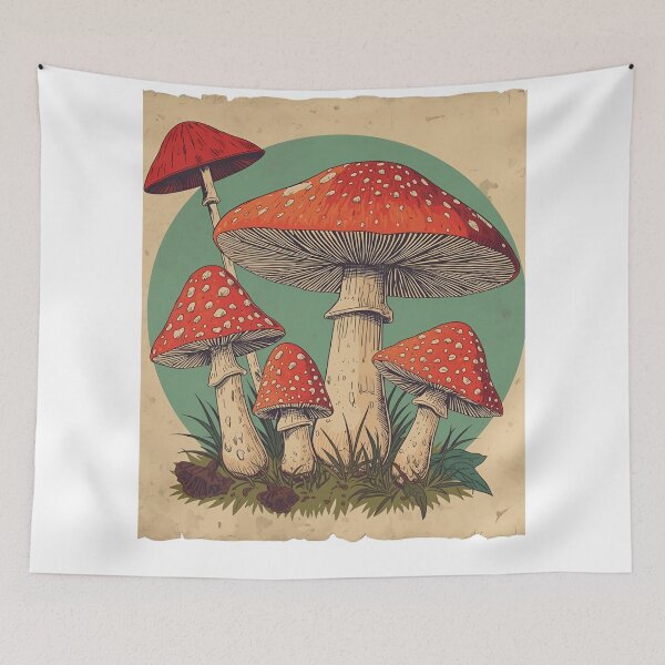 Item preview, Mushrooms designed and sold by 1PrintSpark.