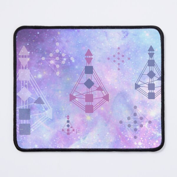 Item preview, Human Design Chart - Gene Keys - Astrology Art Galaxy designed and sold by SelfAwakening.