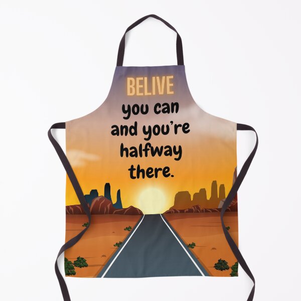 Item preview, Desert Motivational Quote Believe Halfway There designed and sold by NYKHJ.