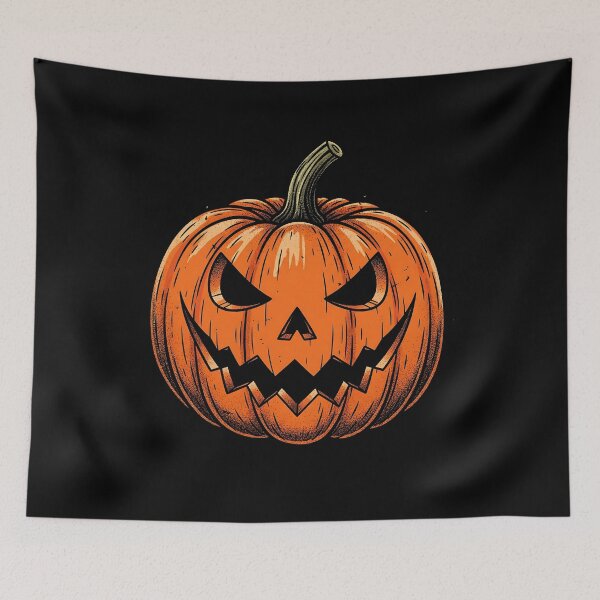 Item preview, Creepy Halloween Pumpkin designed and sold by VinsendDraconi.