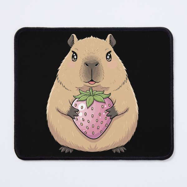 Item preview, Chibi Kawaii Capybara – Cute and Funny Animal Illustration designed and sold by StudioJohan.
