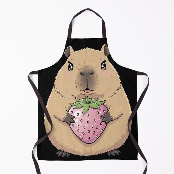 Item preview, Chibi Kawaii Capybara – Cute and Funny Animal Illustration designed and sold by StudioJohan.