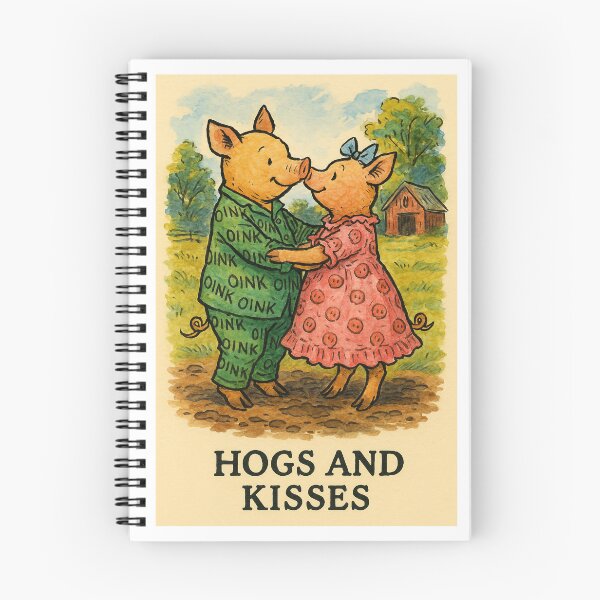 Item preview, Hogs and Kisses designed and sold by Tridentulus.