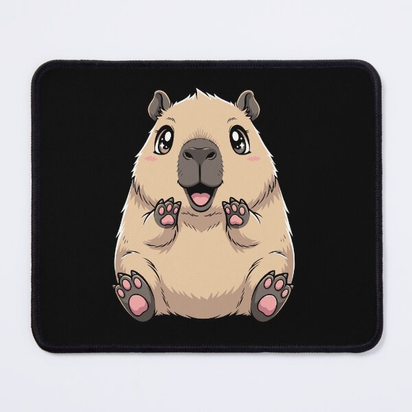 Item preview, Cute Capybara Lover Design – Kawaii Chibi Animal Art designed and sold by StudioJohan.