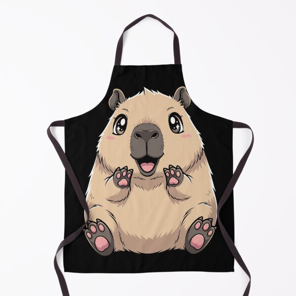 Item preview, Cute Capybara Lover Design – Kawaii Chibi Animal Art designed and sold by StudioJohan.
