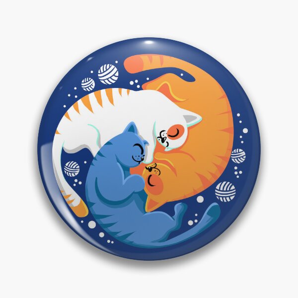Item preview, Purrfect Circle - cute colorful cats sleeping in a circle designed and sold by erion5k.