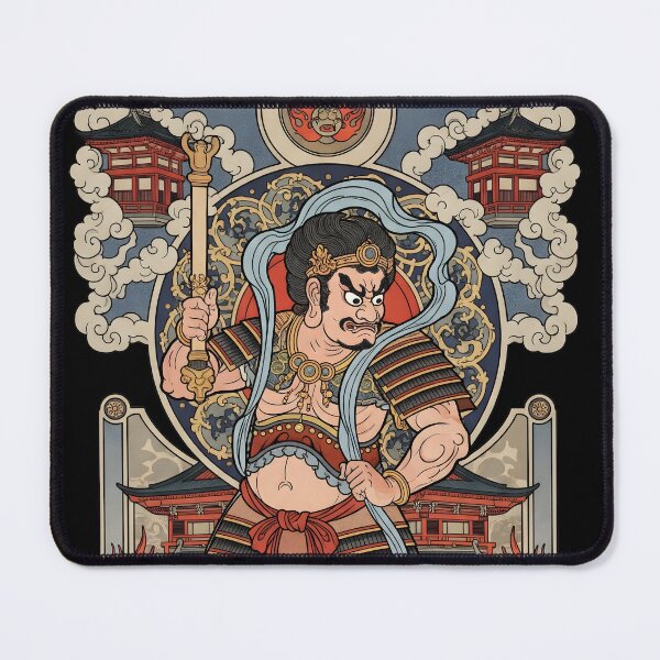 Item preview, Art Nouveau Nio – Japanese Temple Guardians designed and sold by Atelier Jin.