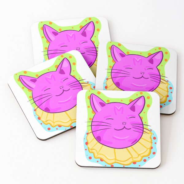 Item preview, Pink Jester Cat designed and sold by TimTimByChloe.
