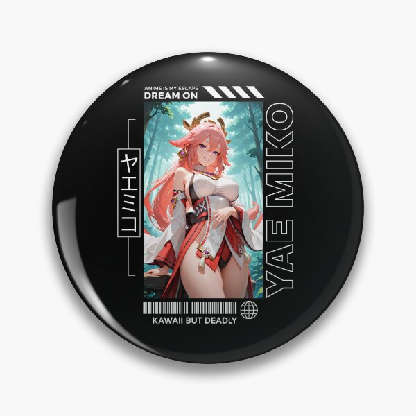 Item preview, Yae Miko - Genshin Impact designed and sold by AllanBealy.