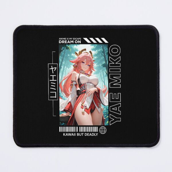 Item preview, Yae Miko - Genshin Impact designed and sold by AllanBealy.