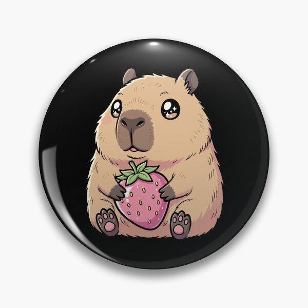 Item preview, Kawaii Chibi Capybara – Adorable Funny Animal Artwork designed and sold by StudioJohan.