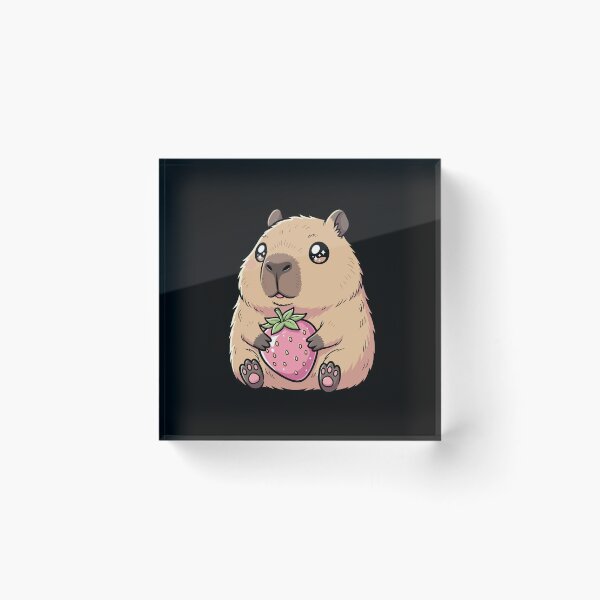 Item preview, Kawaii Chibi Capybara – Adorable Funny Animal Artwork designed and sold by StudioJohan.