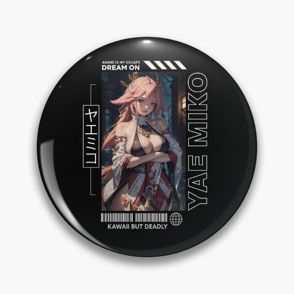 Item preview, Yae Miko - Genshin Impact designed and sold by AllanBealy.