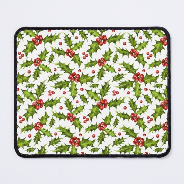 Item preview, Christmas Holly Pattern designed and sold by SarahWhittle.
