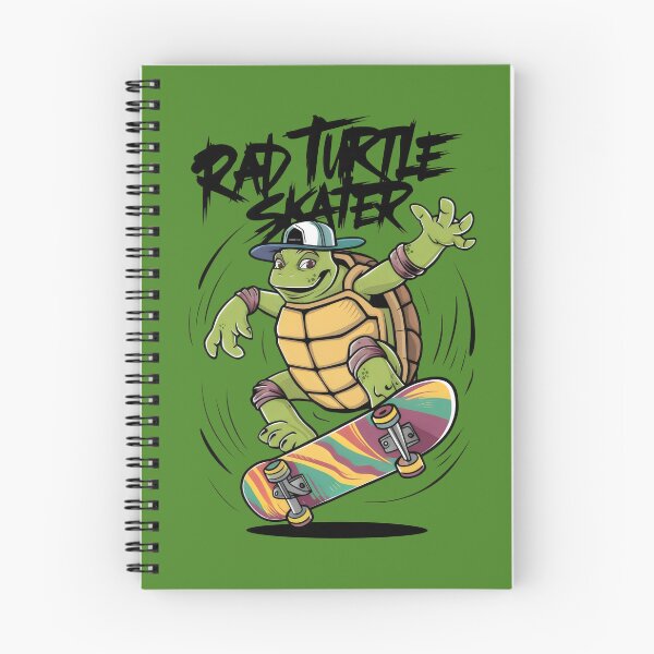 Item preview, Turtle on a skateboard. designed and sold by MyHappyArtShop.